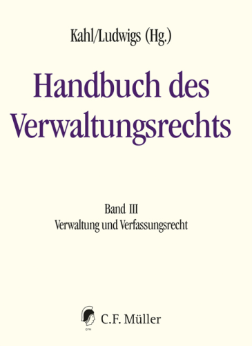  Handbuch des Verwaltungsrechts, Band III