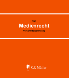 Medienrecht Vorschriftensammlung