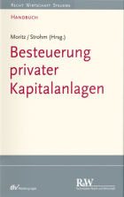 Besteuerung privater Kapitalanlagen 