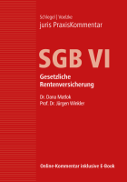juris PraxisKommentar SGB VI - Gesetzliche Rentenversicherung