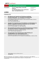 juris PraxisReport Bank- und Kapitalmarktrecht