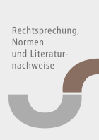 Rechtsprechung, Normen und Literaturnachweise Strafrecht 
