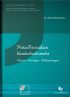 NotarFormulare Kindschaftsrecht