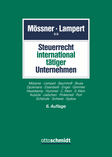  Steuerrecht international tätiger Unternehmen