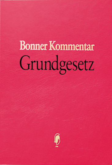  Bonner Kommentar zum Grundgesetz
