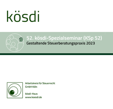  KSp 52 - Gestaltende Steuerberatungspraxis 2023